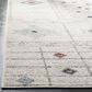 Safavieh Adirondack ADR206F 5"1" x 7"6" Light Grey and Aqua Area Rug, , large