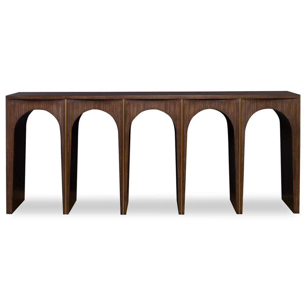 Uttermost Coliseum Console Table in Brown Eucalyptus, , large