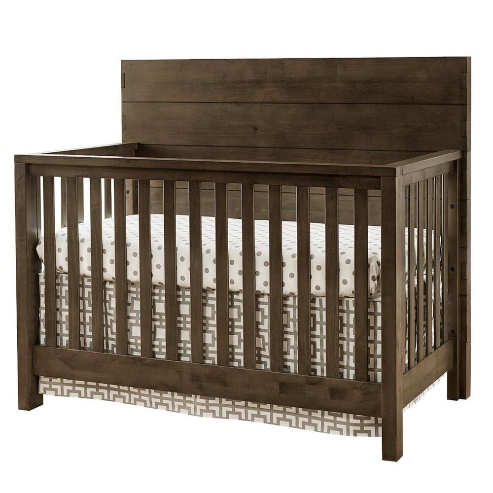 Eastern Shore Dovetail 2- Piece Nursery with 4-in-1 Convertible Crib and Sealy Crib Mattress in Graphite, , large