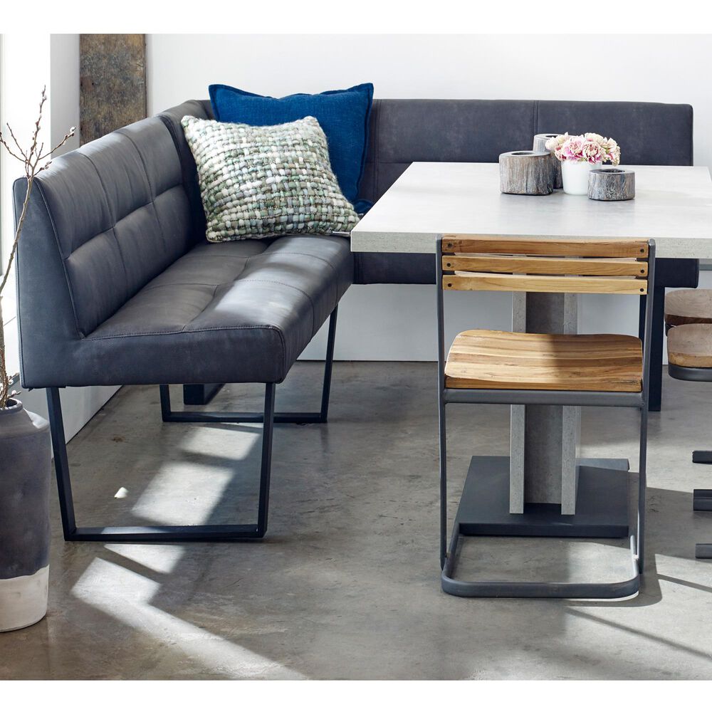 Moe's Home Collection Hanlon Corner Bench in Grey, , large
