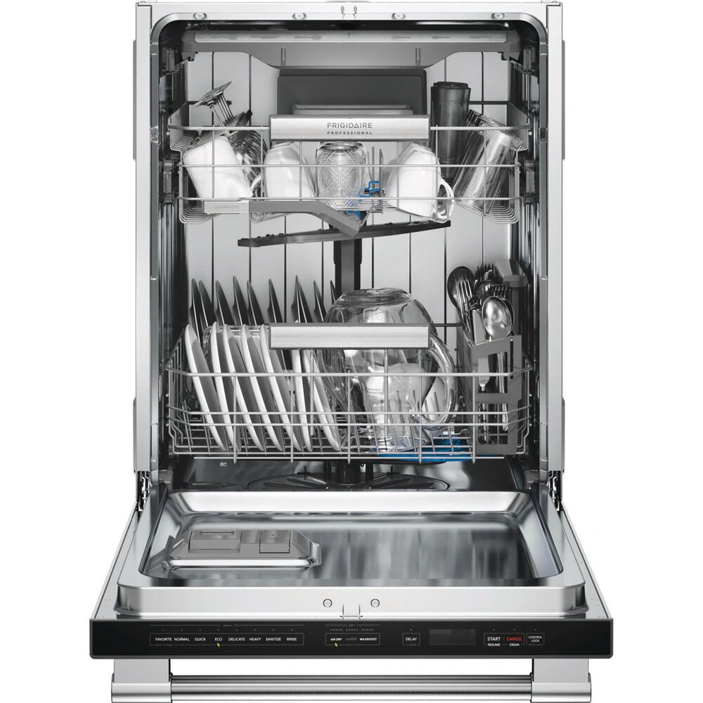 Frigidaire Professional 24&quot; Professional Built-In Bar Handle Dishwasher in Stainless Steel, , large