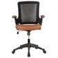 Rta Products Llc Mid-Back Mesh Task Office Chair with Height Adjustable Arms in Brown, , large