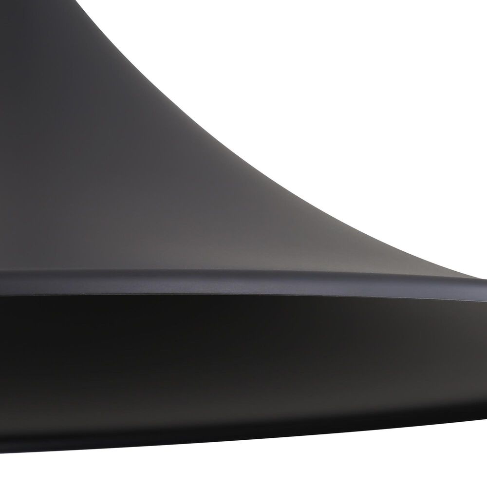 Golden Lighting Vistara 35.375" 1-Light Pendant in Sand Black, , large