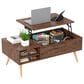 FDW Lift Top Coffee Table in Brown, , large