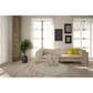 Nourison Courtyard Ivory and Silver 5" Round Indoor/Outdoor Area Rug, , large