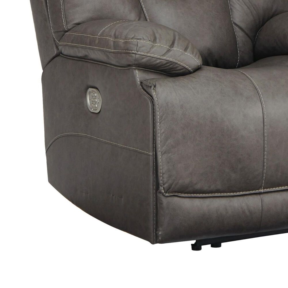 Ashley Wurstrow Power Recliner with Adjustable Headrest in Smoke, , large