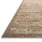 Loloi Heritage 12" x 15" Gray and Sunset Area Rug, , large