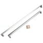 Bertazzoni Handle Kit for 36" Built-In Refrigerator in Stainless Steel, , large