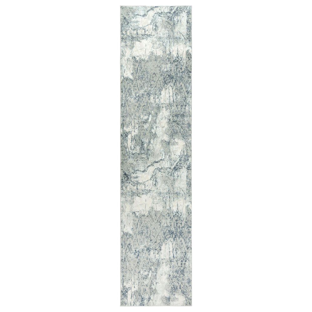 RIZZY Chelsea 2&#39;7&quot; x 9&#39;6&quot; Cream/Gray Runner, , large