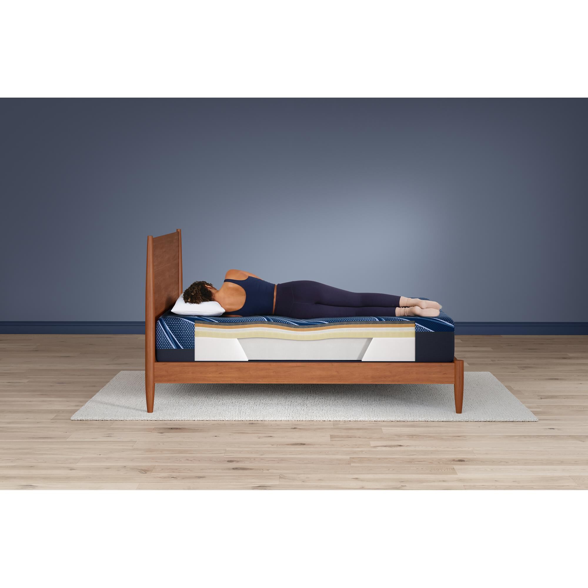 Serta iSeries NXG 1500 Firm Hybrid Queen Mattress with High