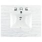 James Martin Vanities Brittany 36" Single Bathroom Vanity in Bright White with 3 cm Arctic Fall Solid Surface Top and Rectangle Sink, , large