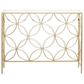 Maple and Jade Contemporary Console Table in Matte Gold, , large