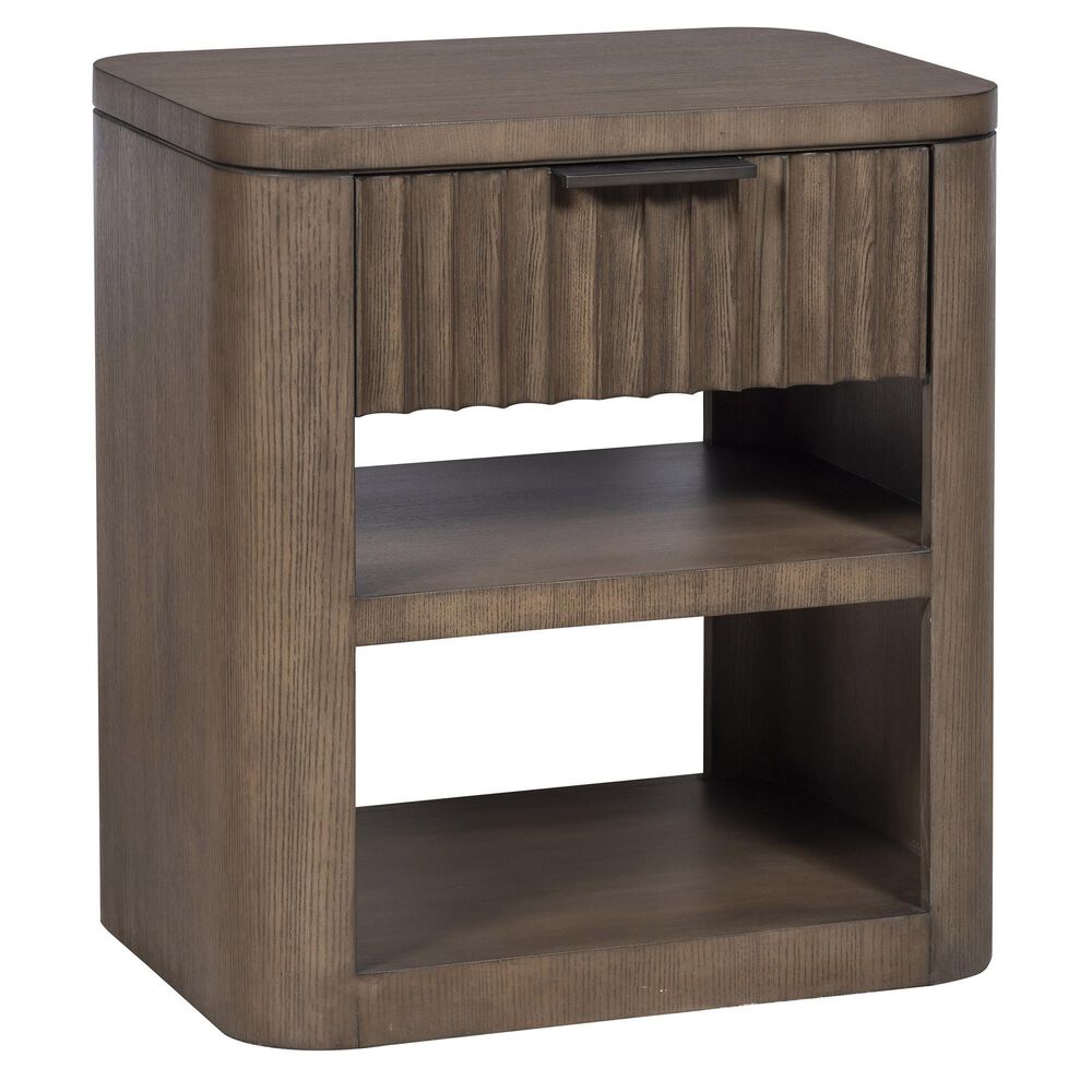 Vanguard Furniture Grandhaven 1-Drawer Nightstand in Flaxen Stone, , large