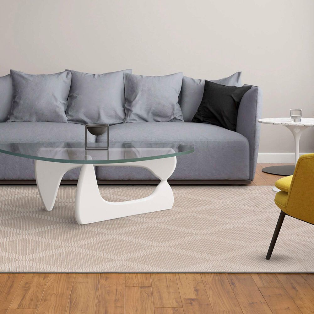 Feizy Rugs Prasad 8&#39; x 11&#39; Cream Area Rug, , large
