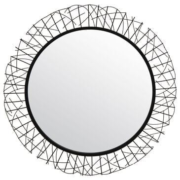 Safavieh Kenzie Mirror in Black, , large
