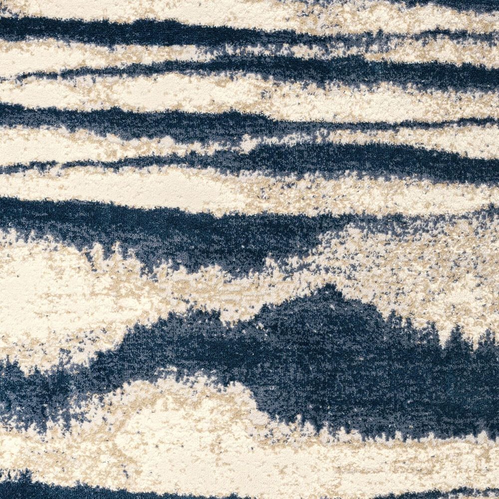 Stanton Illusionist Vanishing Point Carpet in Tide, , large