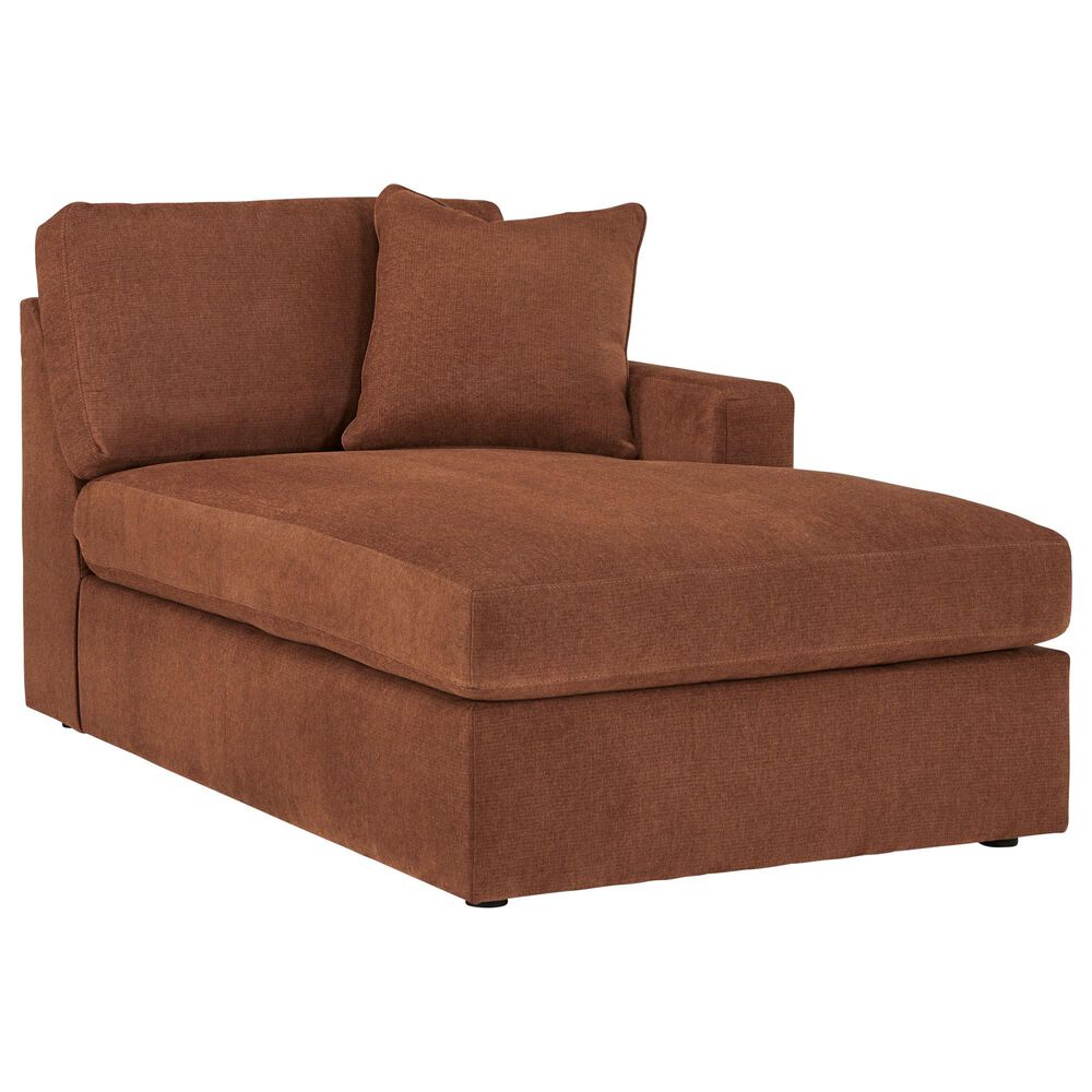 Ashley Modmax 4-Piece Sectional with Double Chaise in Spice, , large
