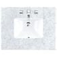 James Martin Vanities Brittany 36" Single Bathroom Vanity in Urban Gray with 3 cm Carrara White Marble Top and Rectangle Sink, , large