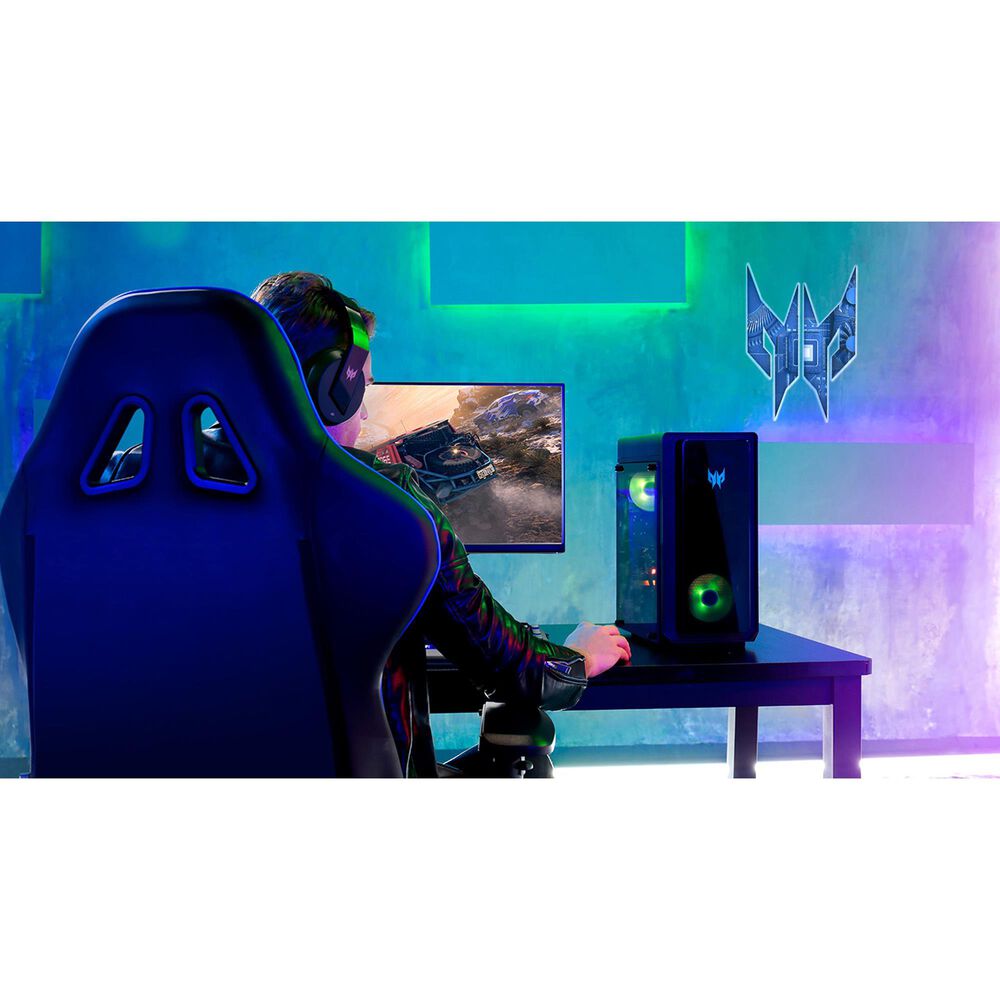 Acer Predator Orion 300 Gaming Desktop | Intel Core i7-12700F - 16GB RAM - NVIDIA GeForce RTX 3060 Ti - 1TB SSD in Black, , large