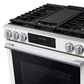 Samsung Bespoke 6.0 Cu. Ft. Smart Slide-In Gas Range with True Convection in White Glass, , large