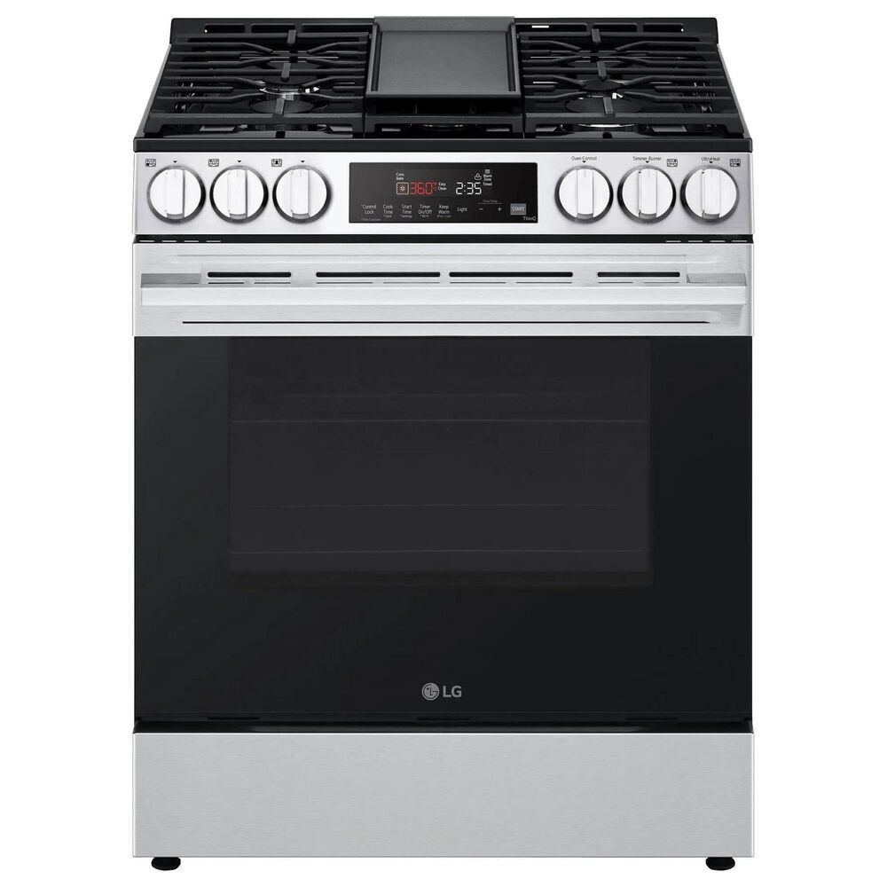 LG 5.8 Cu. Ft. Slide-in Gas Range in PrintProof Stainless Steel, , large