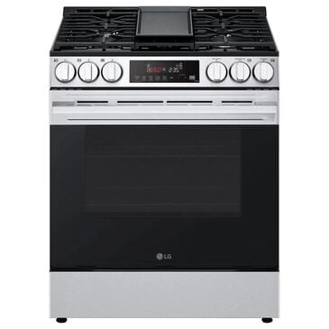LG 5.8 Cu. Ft. Slide-in Gas Range in PrintProof Stainless Steel, , large