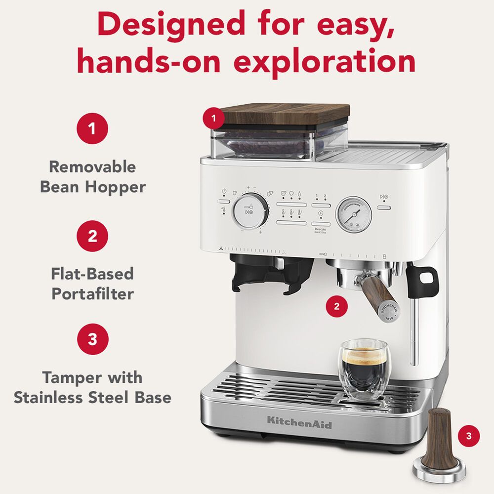 KitchenAid Accessory Kit for Espresso Machine in Walnut, , large