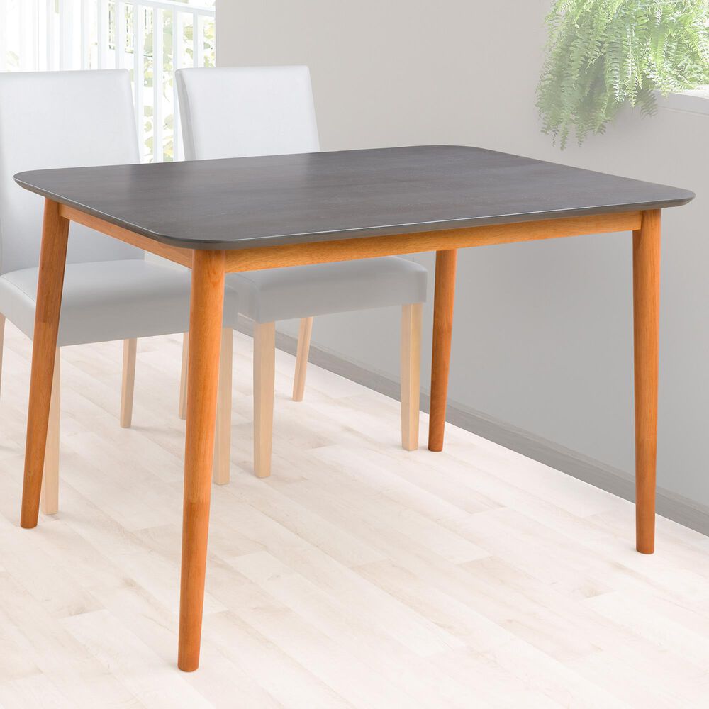 CorLiving Alpine Dining Table in Cherry/Grey, , large