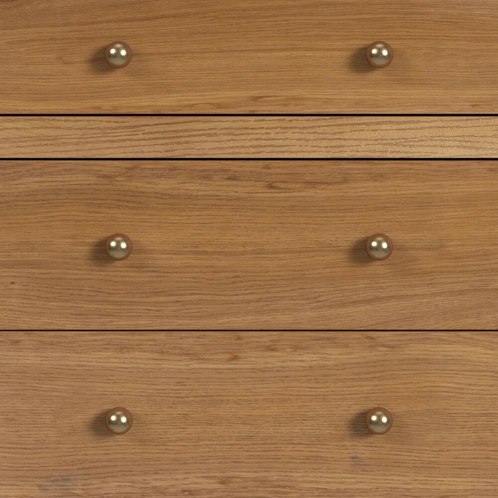 Butler Specialty Company Nora 3 Drawer Nightstand in Light Natural Brown, , large