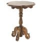 Maple and Jade End Table with Scrolled Legs in Brown, , large