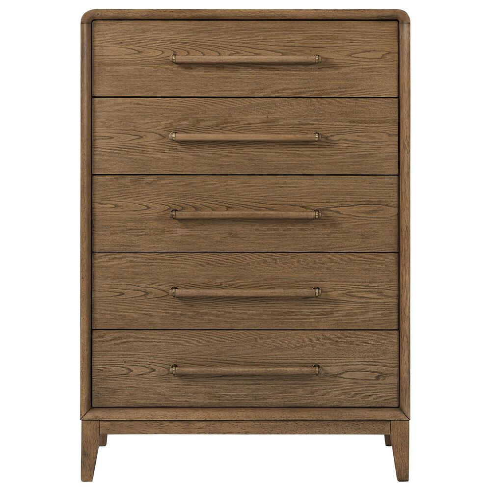Sterling Timber Elure 4 Piece Full Panel Bedroom Set in Latte, , large
