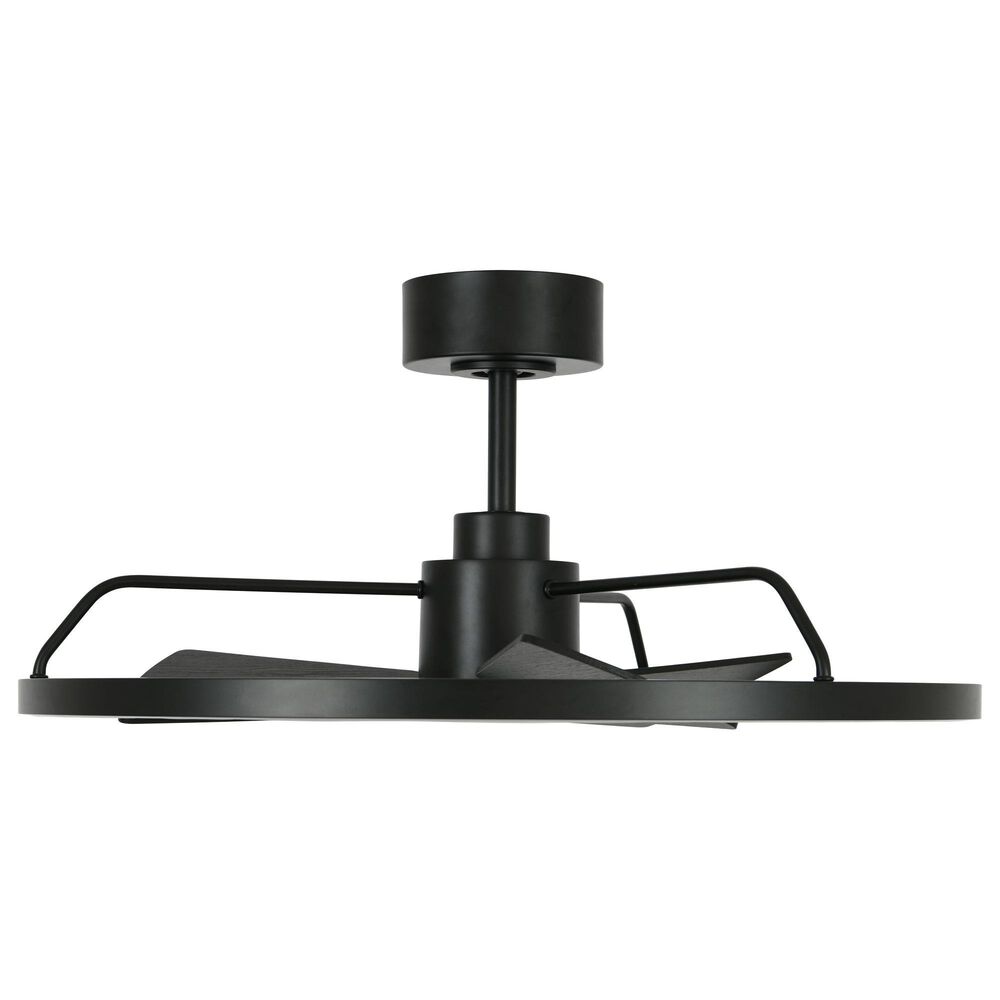 Beacon Lighting Lucci Air Cessna 28" Indoor Fandelier with Light and Remote Control in Black, , large