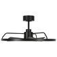 Beacon Lighting Lucci Air Cessna 28" Indoor Fandelier with Light and Remote Control in Black, , large