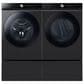 Samsung Bespoke 5.3 Cu. Ft. Front load Washer with Super Speed Wash and AI Smart Dial in Brushed Black, , large