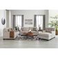 Ashley Mahoney Stationary Sofa and Loveseat Set in Pebble, , large