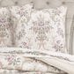 J. Queen New York Avant Garden 26" Square Euro Pillow Sham in Blush, , large
