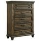 Mayberry Hill McCoy 5-Drawer Chest in Charcoal, , large