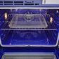 LG 2-Piece Kitchen Package with Print Proof Stainless Steel 6.4 Cu. Ft. Smart Combination Wall Oven and Black 36" Electric Cooktop, , large