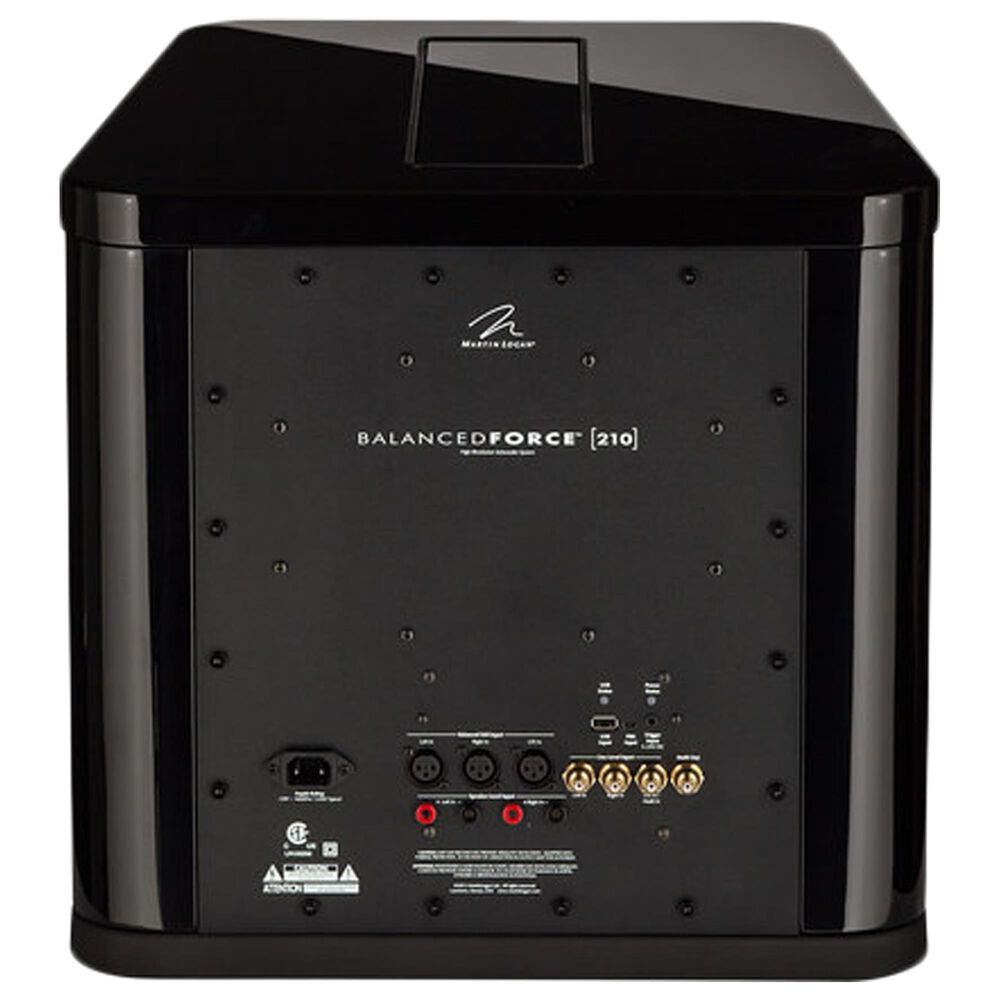 Martin Logan BalancedForce Dual 10&quot; Powered Subwoofer in Black Ash, , large