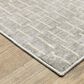 Oriental Weavers Oliver OLV01 Grey and Beige 7"10" x 10"10" Area Rug, , large