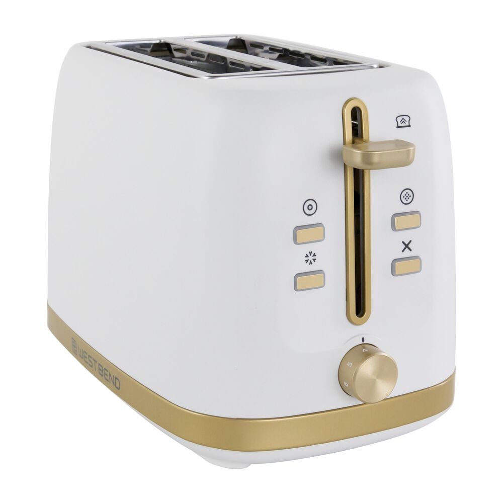 West Bend Timeless 2-Slice Toaster in White, , large