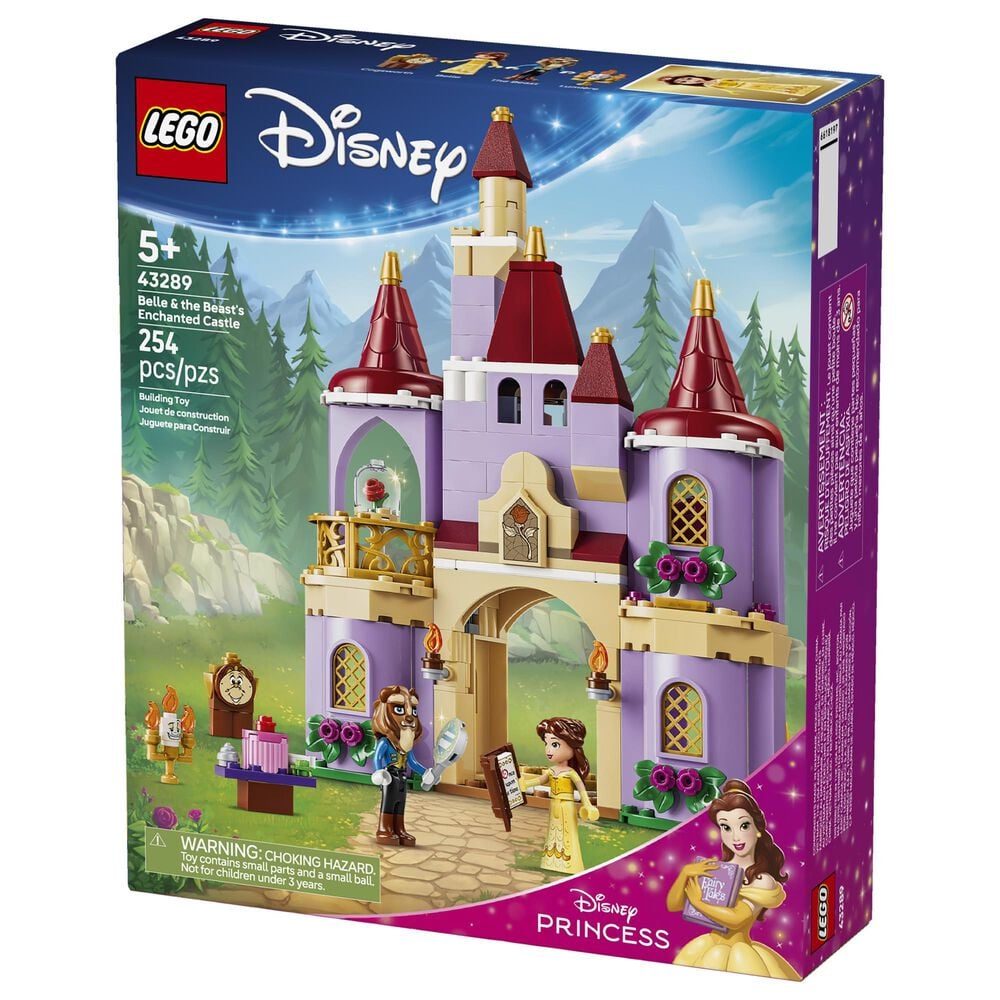 LEGO Disney Belle and the Beast's Enchanted Castle Building Set, , large