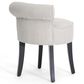 Baxton Studio Millani Lounge Stool in Light Beige, , large