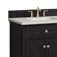 James Martin Vanities Lorelai 72" Double Vanity in Black Onyx with 3 cm Lime Delight Quartz Top, , large