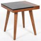 Crystal City Caspian Square End Table in Walnut, , large