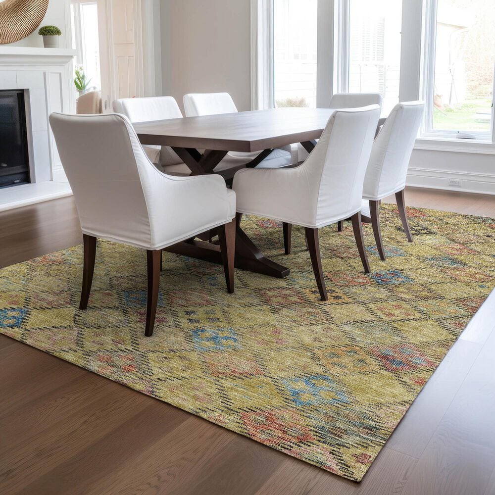 Dalyn Rug Company Solace SL6 8&#39; x 10&#39; Gold Area Rug, , large