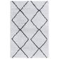 Safavieh August Shag AUG572F 9" x 12" Ivory and Grey Area Rug, , large