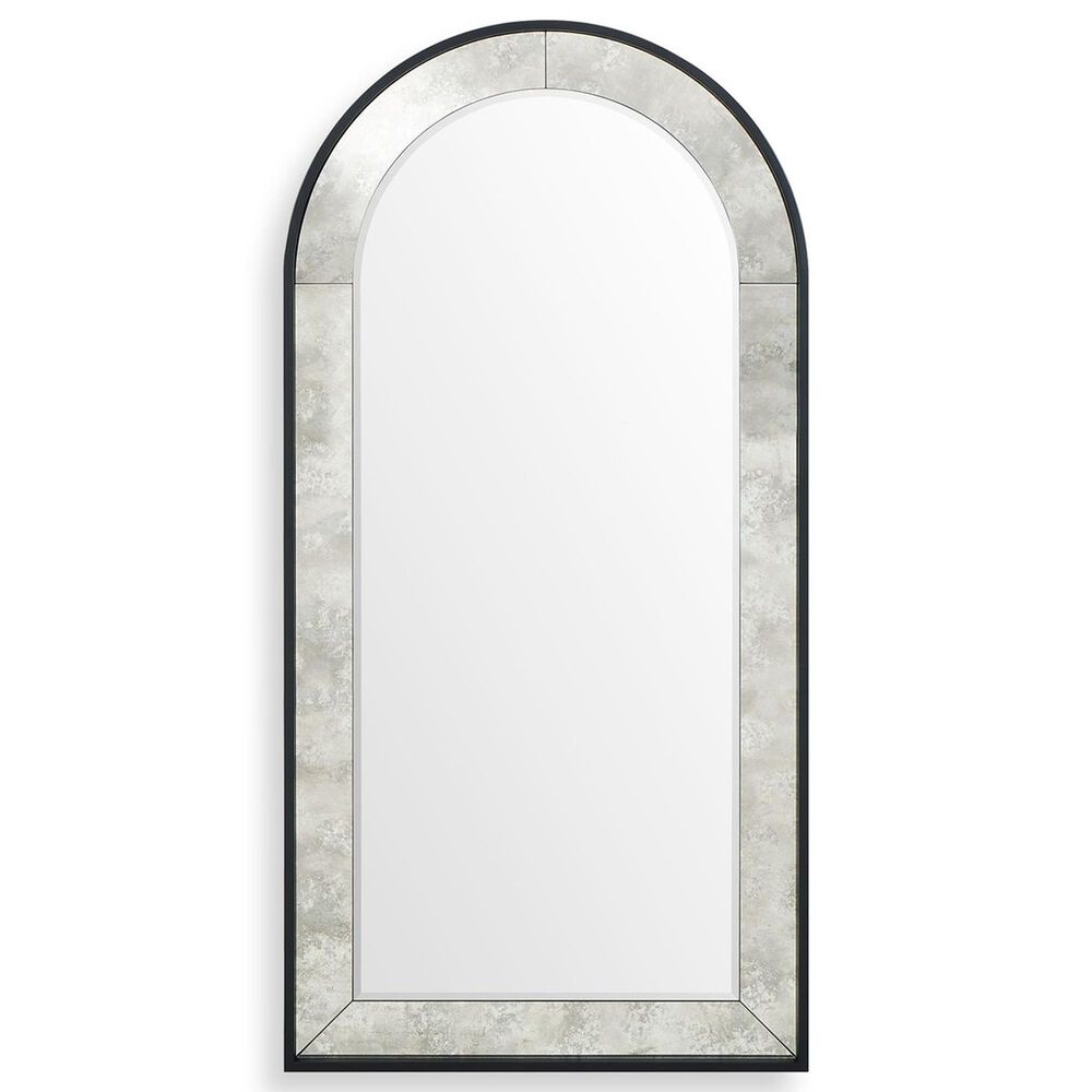 Uttermost Marlowe Arch Leaner Mirror in Black, , large