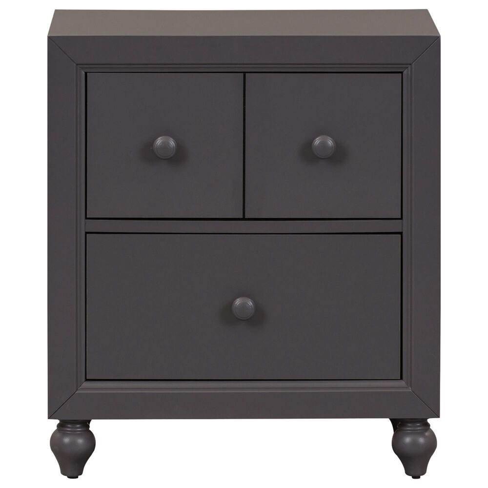 Belle Furnishings Cottage View Nightstand in Dark Gray, , large