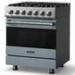 Viking Range 3 Series 30" Self-Cleaning Dual Fuel Range in November Sky, , large